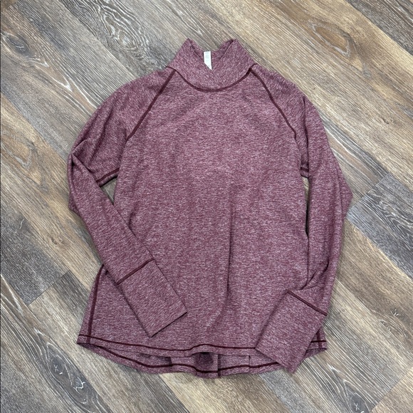 Lululemon Warm Your Core Long Sleeve Tee
Heathered Bordeaux Drama, size 10 - Picture 4 of 11